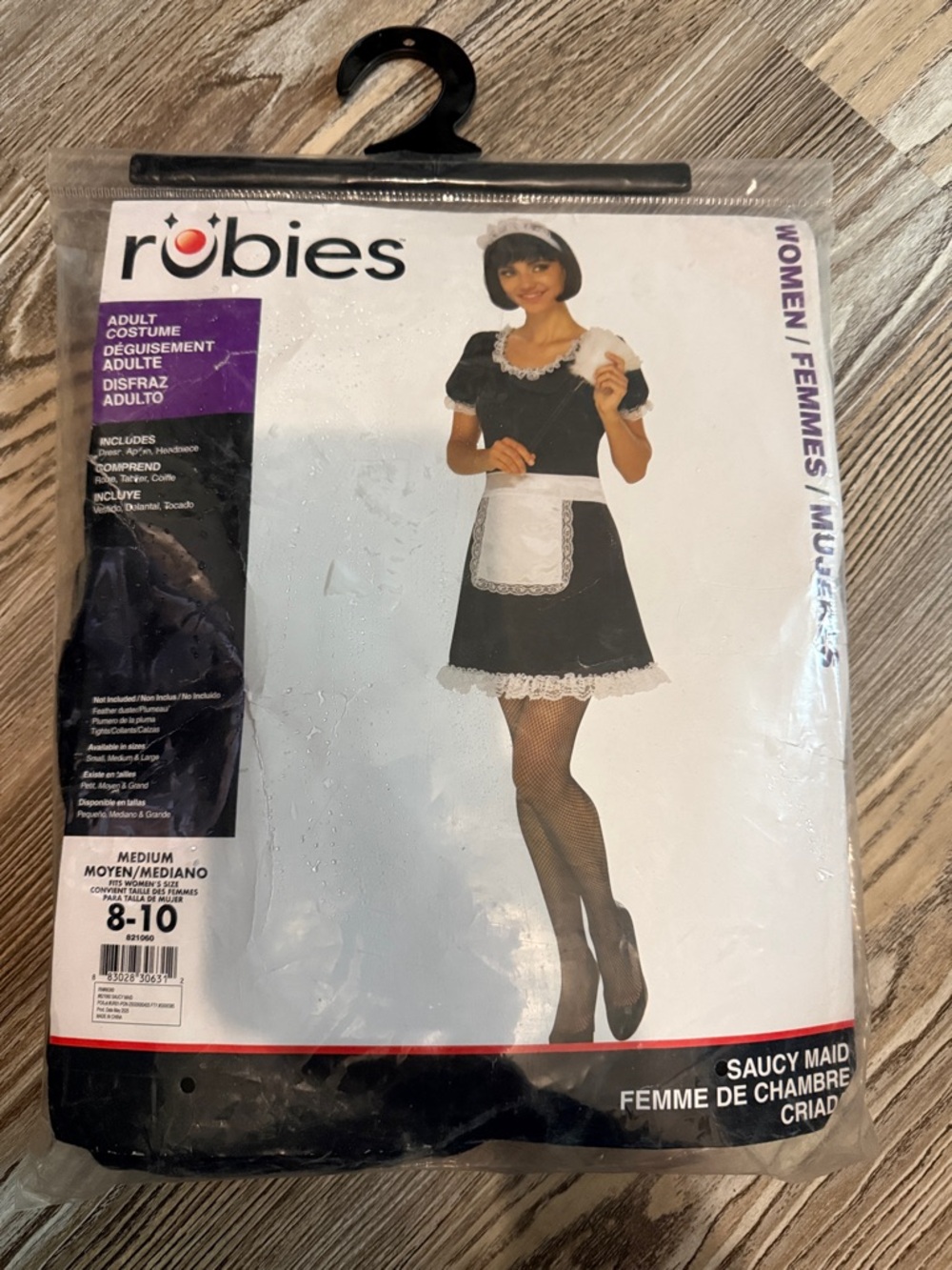 Rubie's Black and White Saucy Maid Women's Costume